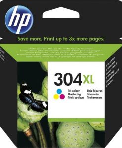 HP 304XL Tri-Color Original Ink N9K07AE