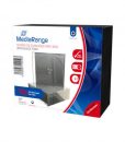 MediaRange CD Slimcase for 1 Disc 5.2mm Black Tray 10 Pack BOX32