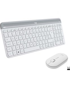 Logitech MK470 Slim Wireless Desktop Set White 920-009205