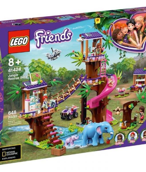 friends jungle rescue base 41424