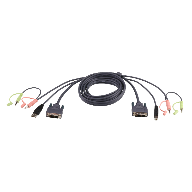 Aten 2L-7D05U USBDVI-D Single Link KVM Cable 5.0m