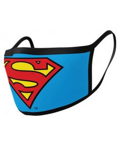 Pyramid DC Comics Superman Logo Face Covering Mask 2-Pack GP85559