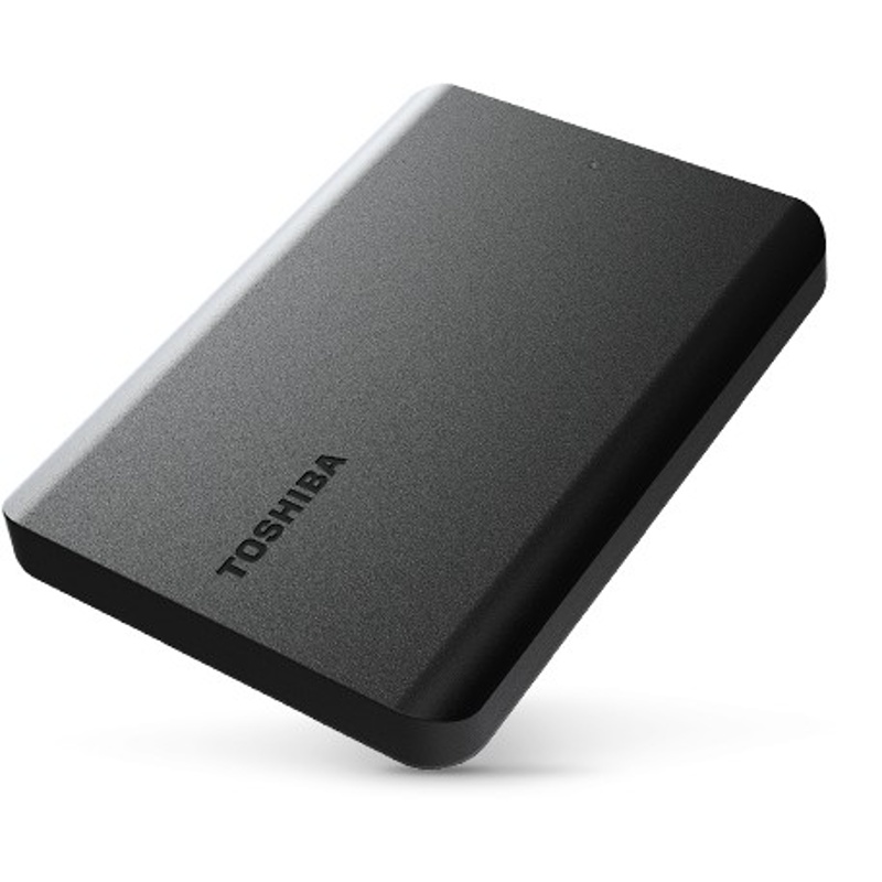 Toshiba Canvio Basics 2022 1TB 2.5 USB-A 3.0 Black HDTB510EK3AA